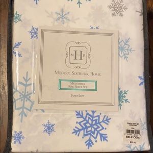 NWT Microfiber King Sheet Set